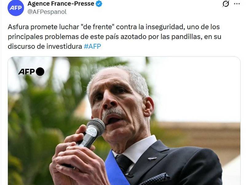 Los distintos medios de comunicación a nivel internacional compartieron la noticia del ascenso a la Presidencia de Honduras, del presidente Nasry Asfura este 27 de enero.