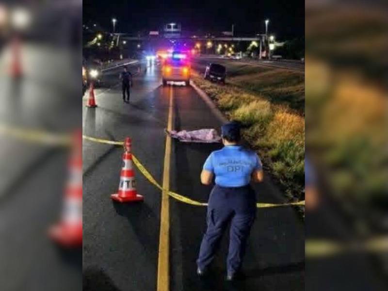 Un fatal accidente de tránsito cobró la vida de una madre y su hija de tres años en El Porvenir, Comayagua.