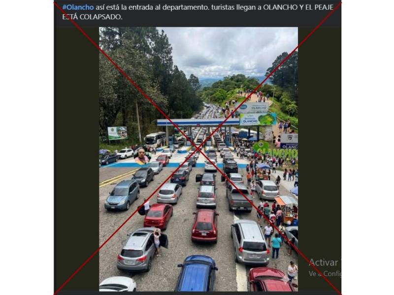 Captura de pantalla a una publicación de Facebook hecha el 4 de abril de 2026.