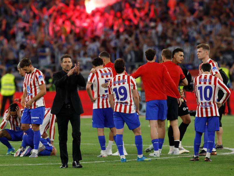 El Atlético de Madrid se quedó sin Copa del Rey.