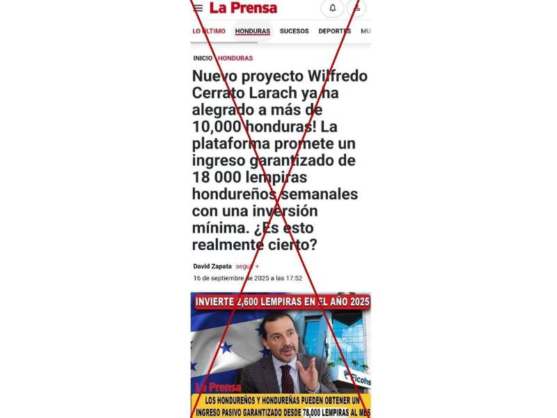 Captura de pantalla a un contenido de WhatsApp hecha el 17 de septiembre de 2025.