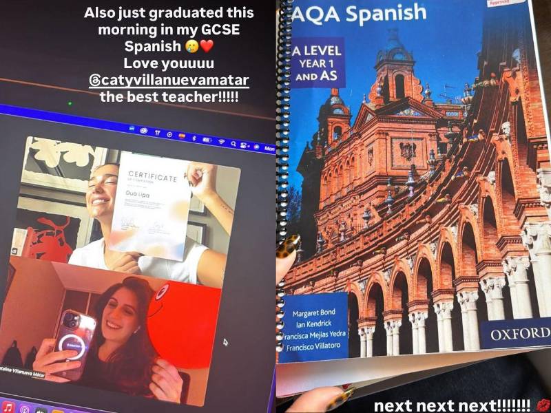 Estas son las historias que la cantante británica compartió en su red social favorita.