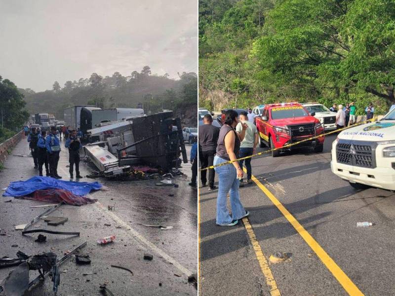 La Secretaría de Seguridad brindó información sobre el accidente en la cuesta de El Rodeo, Comayagua, donde fallecieron al menos siete elementos policiales. Fue mediante uno de los portavoces que se brindó la causa preliminar del hecho.