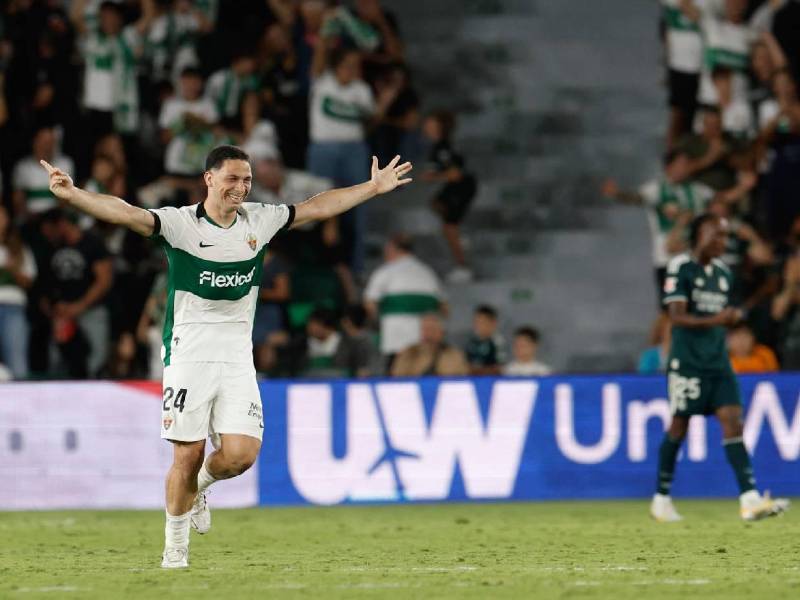Imágenes del desarrollo del partido.