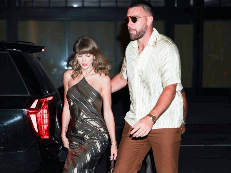Taylor Swift y Travis Kelce sumaron un sistema de aviso por voz en los alrededores de su nueva mansión en Bratenahl, Ohio, según Page six.