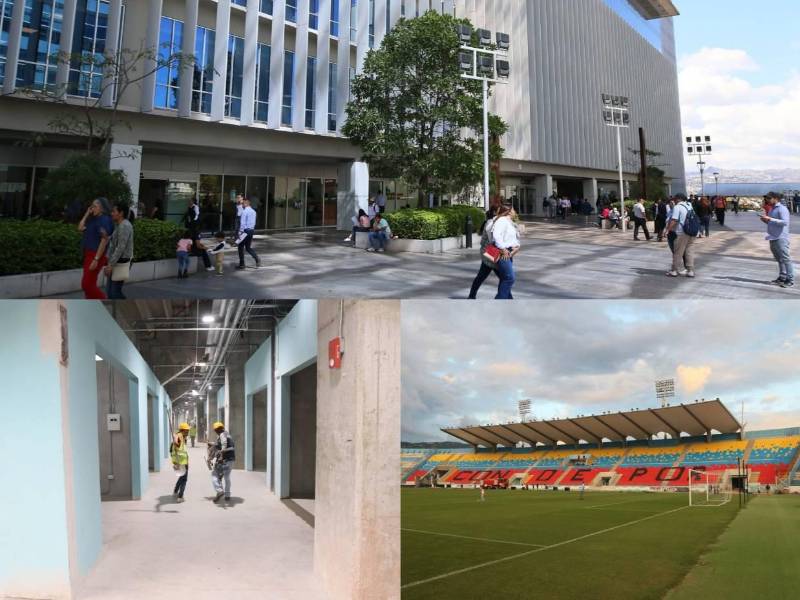 El estadio Nacional va luciendo poco a poco sus mejores galas y aquí te mostramos los avances de lo que será el nuevo centro comercial.