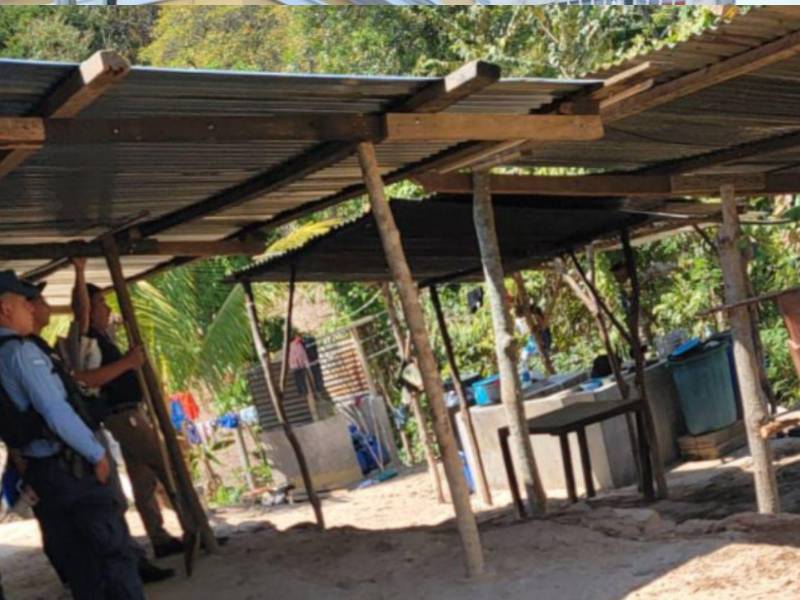 Una llamada anónima alertó a los agentes de la Policía Nacional, quienes llegaron hasta el sector.