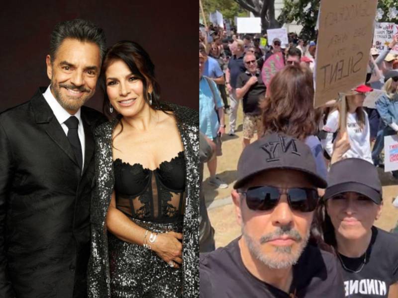 La pareja de artistas reside en Estados Unidos, pero sus orígenes son mexicanos, por lo que se solidarizaron con sus hermanos latinos.