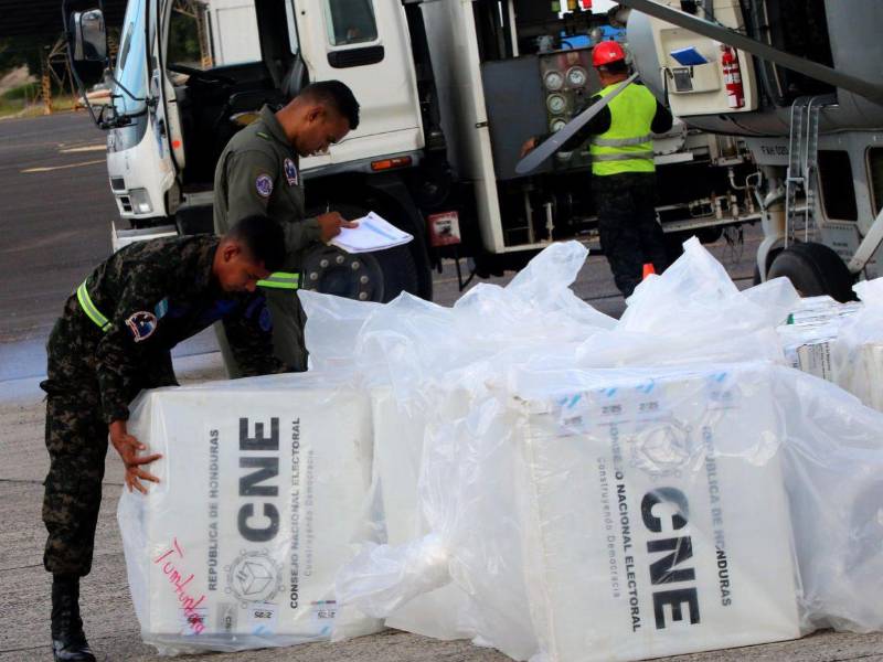 Una vez que retorne todo el material electoral, se comenzará con el escrutinio especial.