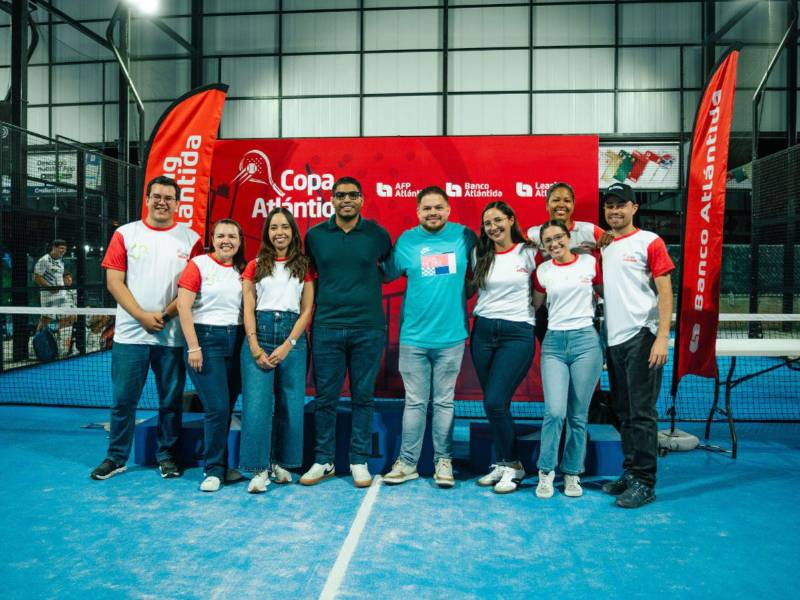 Banco Atlántida celebró la clausura de la Copa Atlántida de Pádel por todo lo alto