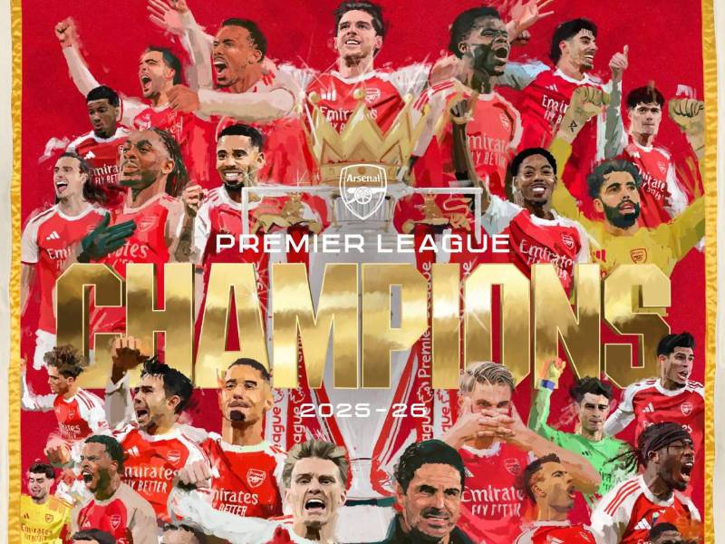 El arsenal rompe una squilla de 22 años sin ganar título.