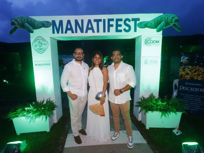 Fabrizio Martínez, Tania Lozano y Bayron Ordonez, estuvieron presentes en el evento como parte de la representación de Banco LAFISE.