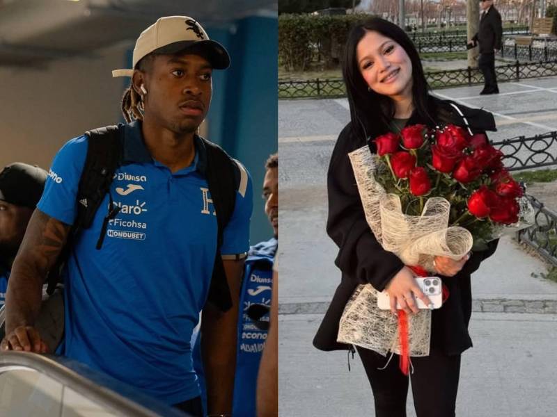 Reconocido jugador hondureño sorprendió a influencer catracha. Se la llevó para Europa y el regalo que le dio.