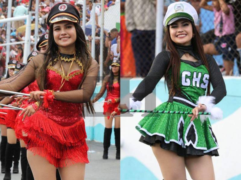 Ahora, representando al Green Hill School, Michelle Sánchez vuelve a destacar en su grupo de palillonas en los desfiles del 204 aniversario de independencia patria. La misma belleza se refleja en la joven, que hoy regala una sonrisa a EL HERALDO: