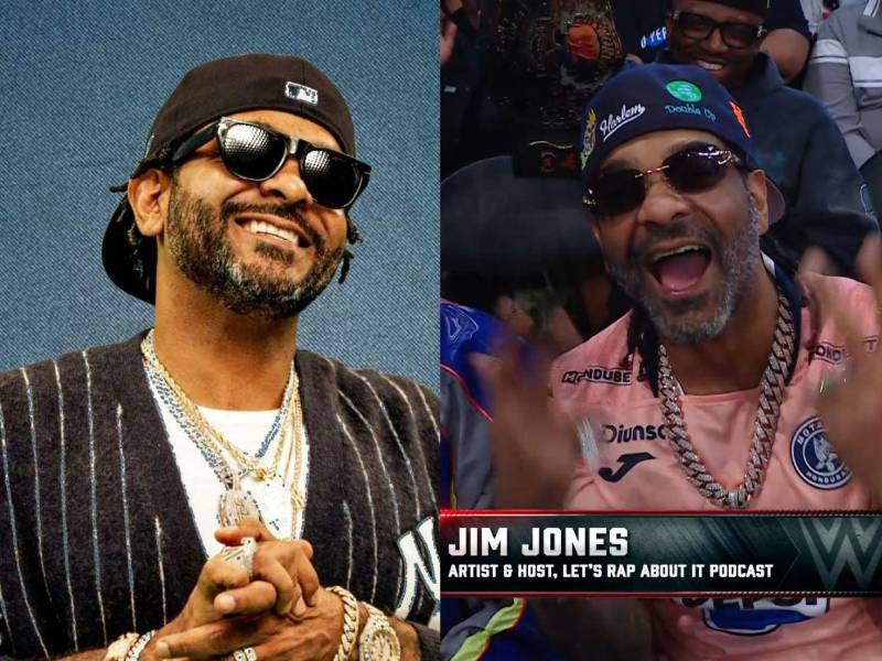 Conoce la historia de Jim Jones, el rapero estadounidense que apareció con una camiseta del Motagua en un evento de la WWE.