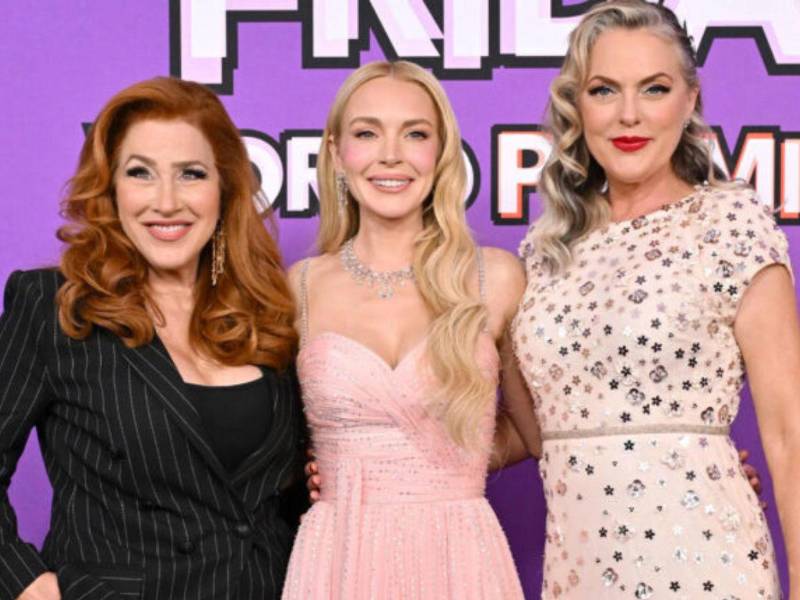 Lisa Ann Walter que interpretó a Chessy, Lindday Lohan y Elaine Hendrix que hizo el papel de la odiada Meredith Blake.