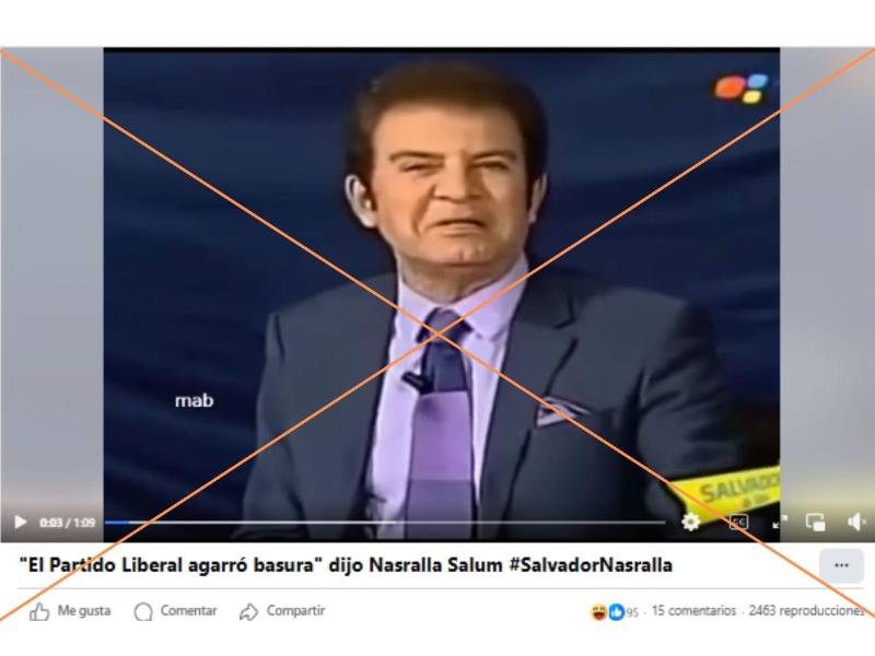 Captura de pantalla a una publicación de Facebook hecha el 29 de agosto de 2025.