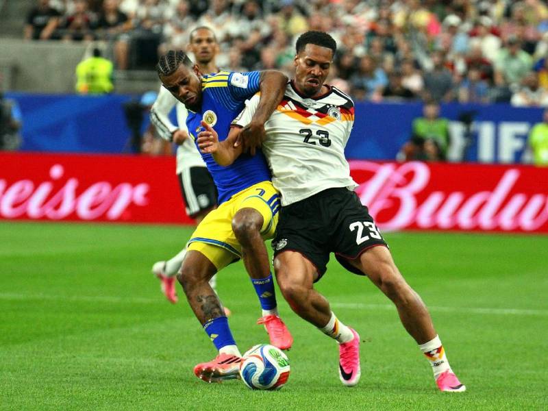 Curazao pese a ser una selección debutante, le ha intentado responder a Alemania.