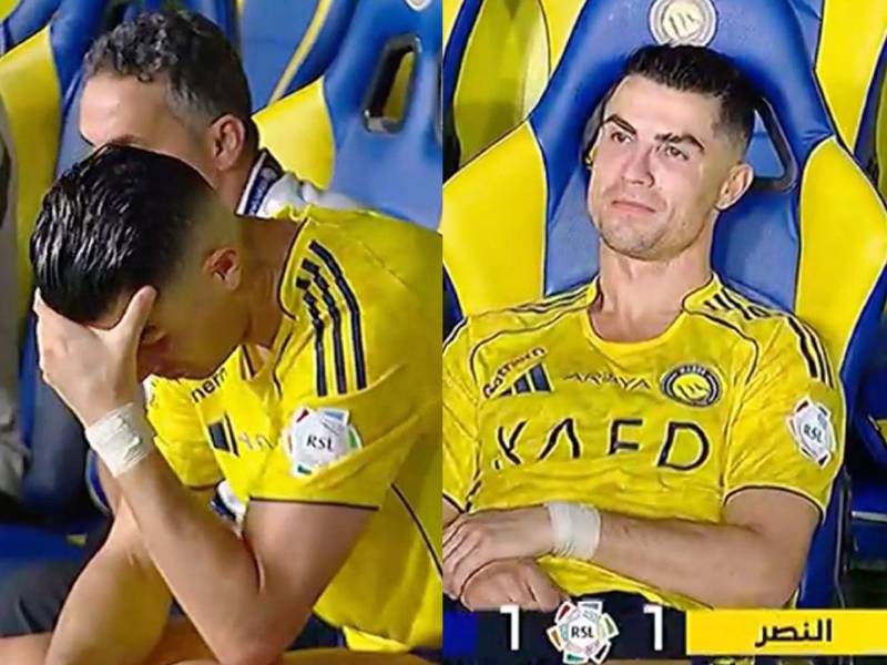 Cristiano Ronaldo estuvo al borde del llanto este día en Arabia luego que un compañero le privara de ser campeón de la liga arabe. ¿Qué pasó y cómo fue captado Ronaldo?