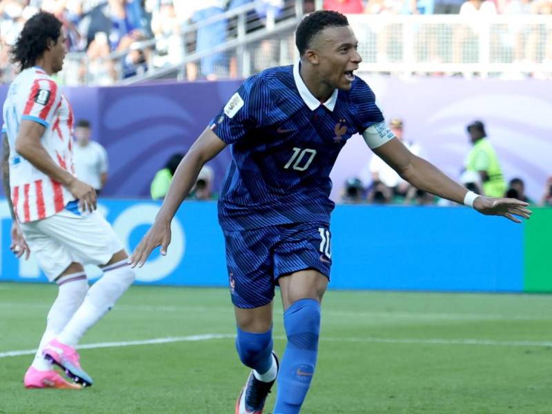 Kylian Mbappé llegó a 19 goles en la historia de los mundiales con Francia.