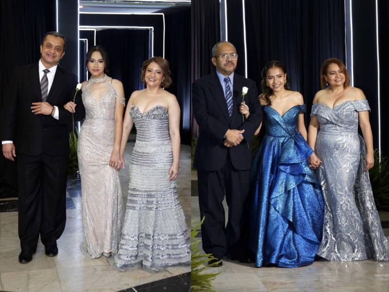 El tradicional desfile entre seniors y sus padres fue uno de los momentos más simbólicos de la prom de The Mayan School, celebrada ayer en el Centro de Convenciones del Hotel Honduras Maya. Los protagonistas de la noche posaron junto a sus progenitores dejando imágenes que documentan, con elegancia, el fin de una etapa.
