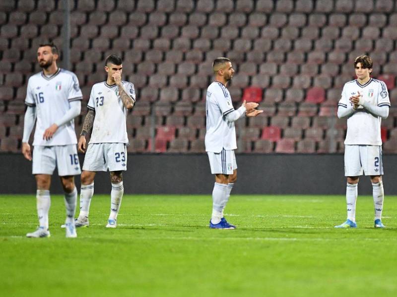 Italia se ha vuelto a quedar fuera por tercer Mundial consecutivo.