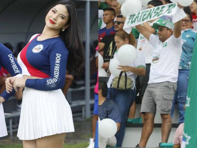 En el estadio Excélsior de Puerto Cortés se vivió una gran fiesta deportiva para el partido de la triangular del torneo Apertura de la Liga Nacional