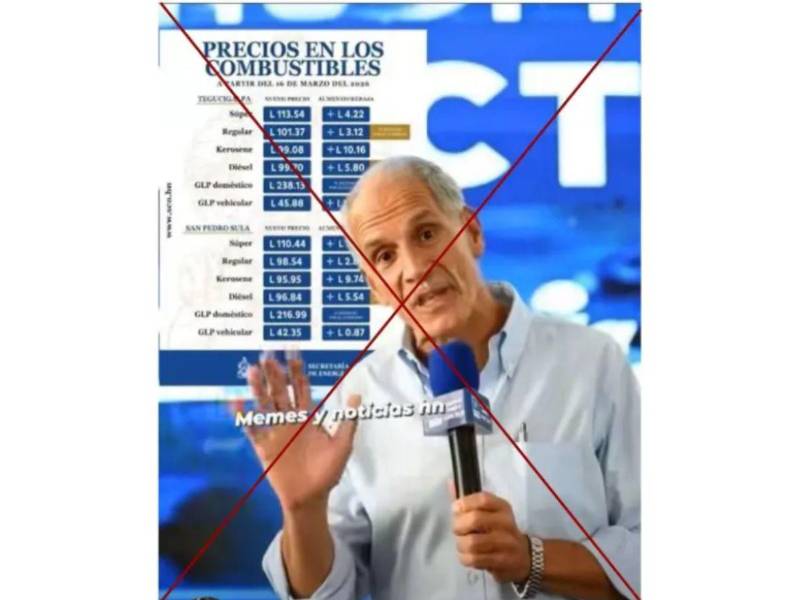 Captura de pantalla a una publicación de Facebook hecha el 16 de marzo de 2026.