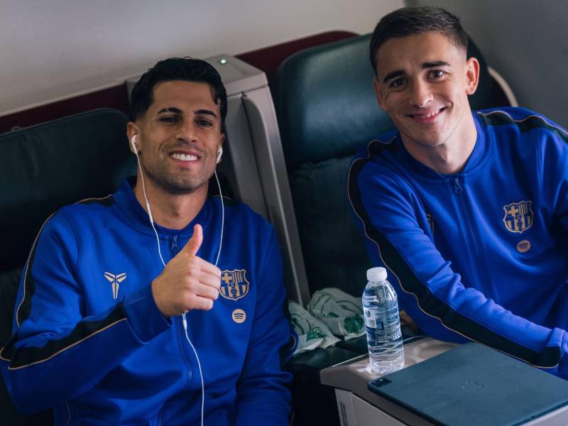 El FC Barcelona ya viajó a Turquía para su segundo compromiso en Champiosn League.