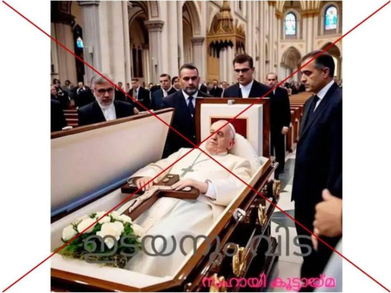 Captura de pantalla a un contenido de WhatsApp hecha el 22 de abril de 2025.