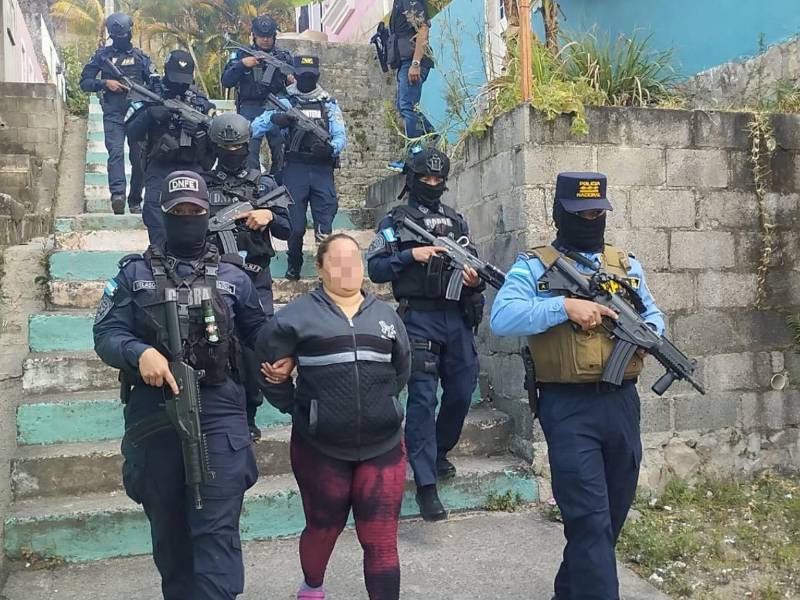 Cada vez la Dipampco arresta más mujeres vinculadas al delito de extorsión en las diferentes ciudades del país.