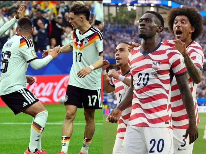Alemania y Estados Unidos aseguraron el primer lugar de su grupo la fecha pasada.