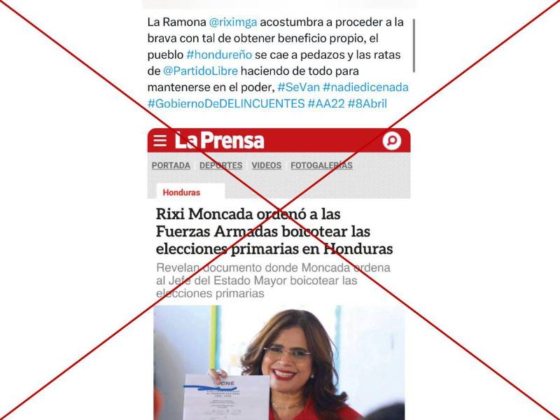 Captura de pantalla a una publicación de X hecha el 9 de abril de 2025