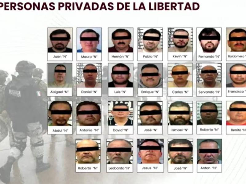 Estados Unidos recibe a 26 capos mexicanos; prometen no aplicar pena de muerte.