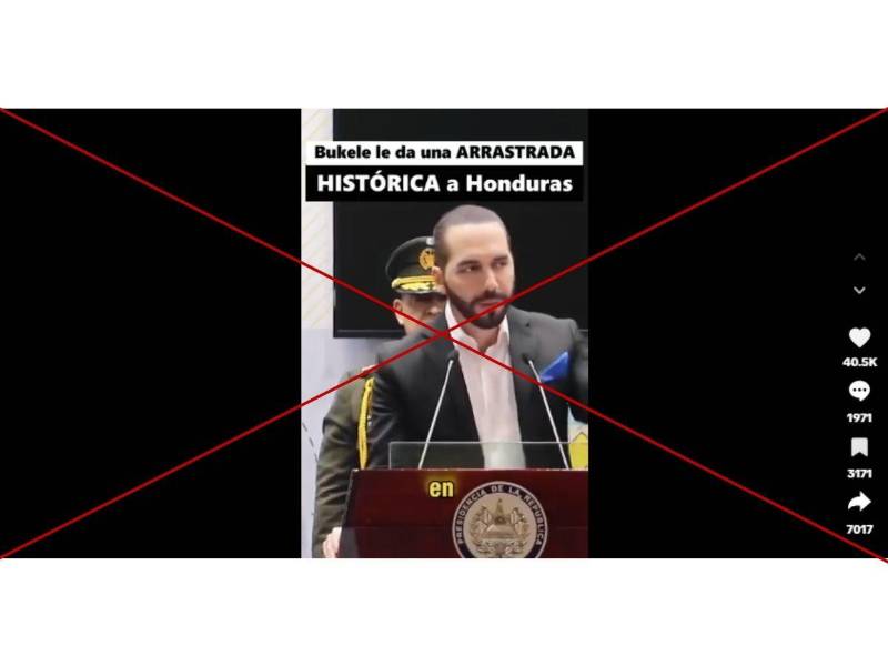 Captura de pantalla a una publicación de TikTok hecha el 7 de octubre de 2025.