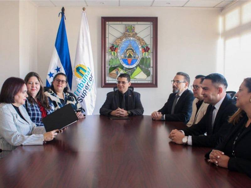El acto oficial se desarrolló durante una sesión del Pleno Administrativo.