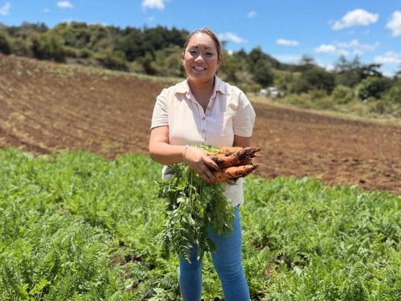 La vicealcaldesa Saraí Rivera destacó que trabajarán en aldeas del Distrito Central para promover producción agrícola y generación de ingresos para las familias.