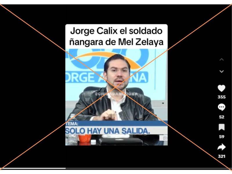 Captura de pantalla a una publicación en TikTok hecha el 15 de octubre de 2025.
