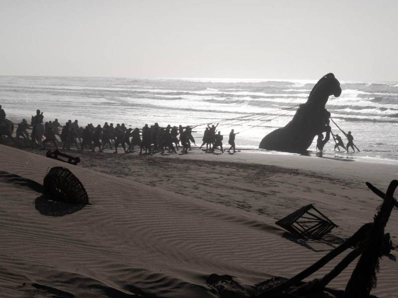 “La odisea” es la primera película rodada por completo con cámaras de cine IMAX.