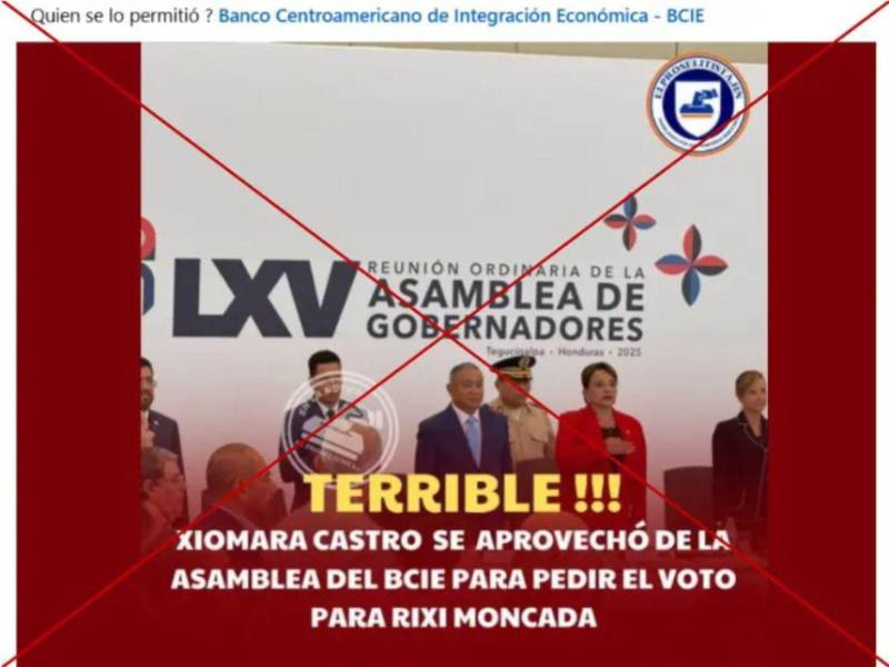 Captura de pantalla a una publicacion de Facebook hecha el 3 de junio de 2025.