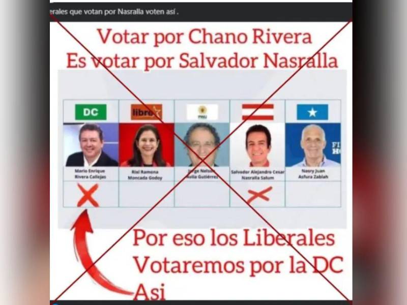 Captura de pantalla a una publicación de Facebook hecha el 28 de noviembre de 2025.