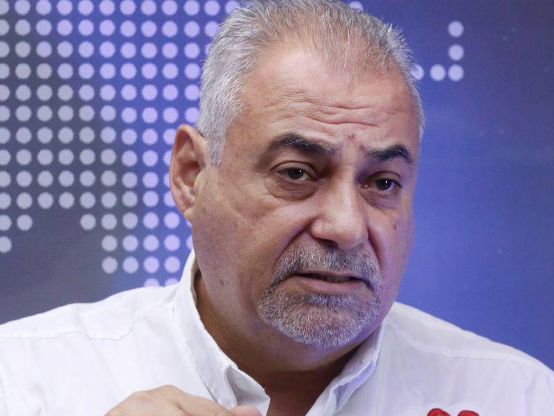 El diputado Wenceslao Lara, aspirante a un nuevo periodo en el Congreso Nacional por el partido Liberal.