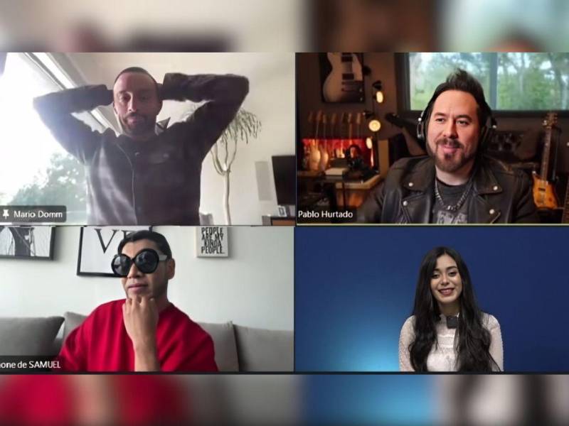 El trío mexicano se conectó ayer vía Zoom con EL HERALDO, patrocinador de este evento.