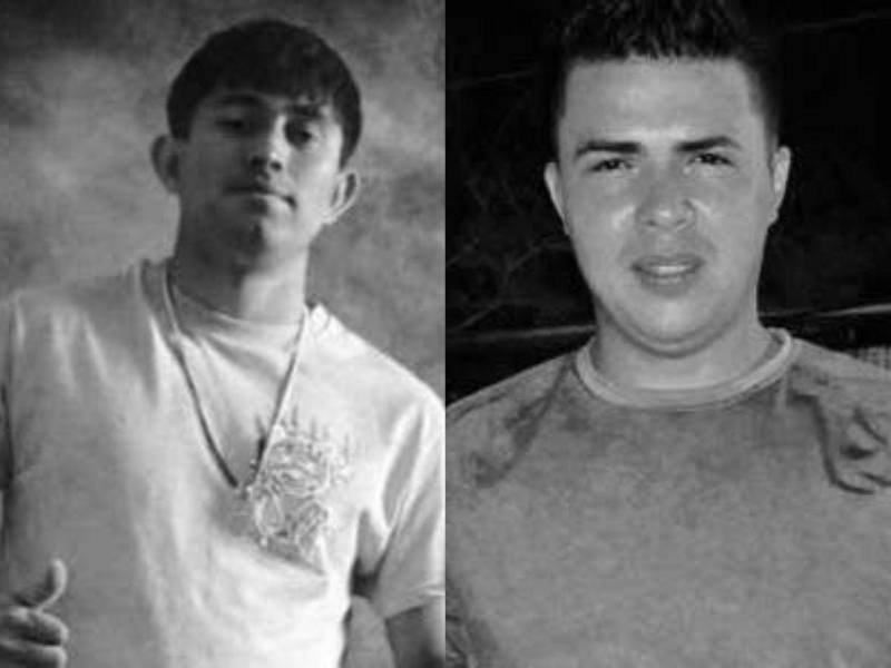 Foto de Nixon Nahún Cantarero y Ernain Villanueva Hernández.