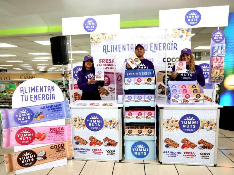 Nuevas barras saludables Yummi Nuts ya disponibles en Supermercados La Colonia