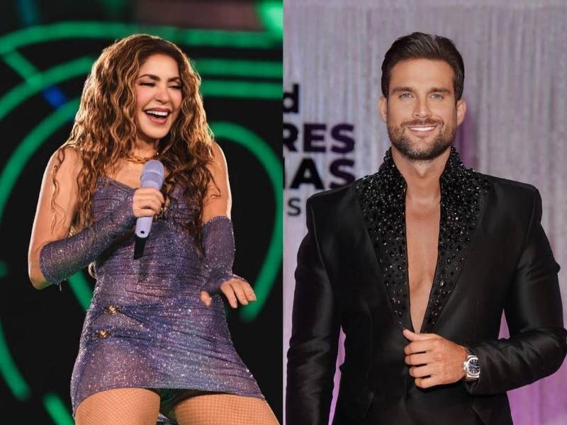 Los clips que circularon en redes sociales mostraban a Shakira en varios momentos del encuentro.