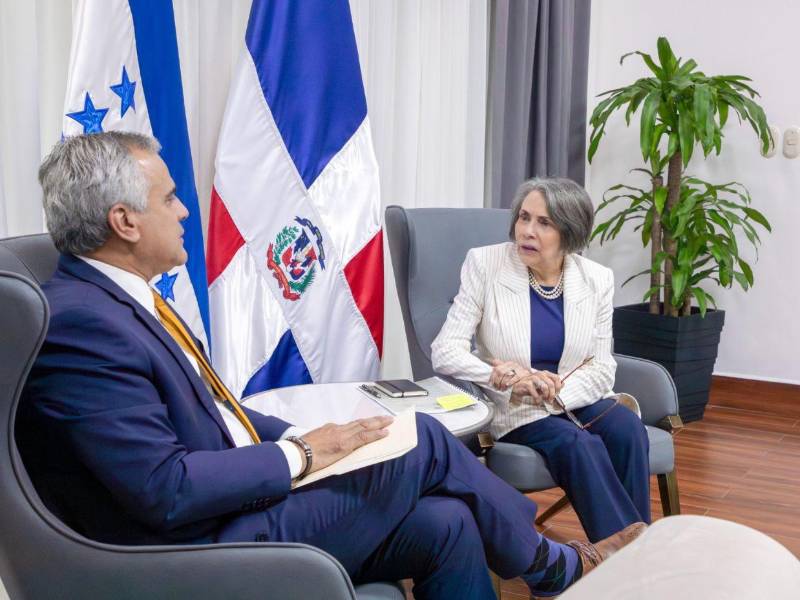 La Secretaria de Relaciones Exteriores, Mireya Agüero, recibió a Luis García Mercado y dialogaron sobre temas relacionados a la cooperación entre ambas naciones.
