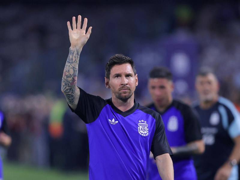 Leo Messi está en su última función ante la afición argentina.