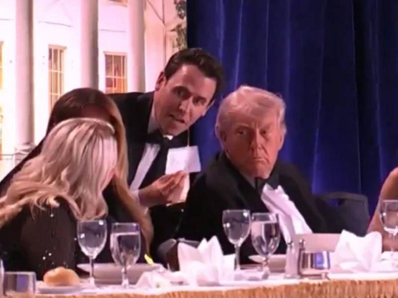 El presidente de EE.UU., Donald Trump, tuvo que ser evacuado de la Cena de la Asociación de Corresponsales de la Casa Blanca.