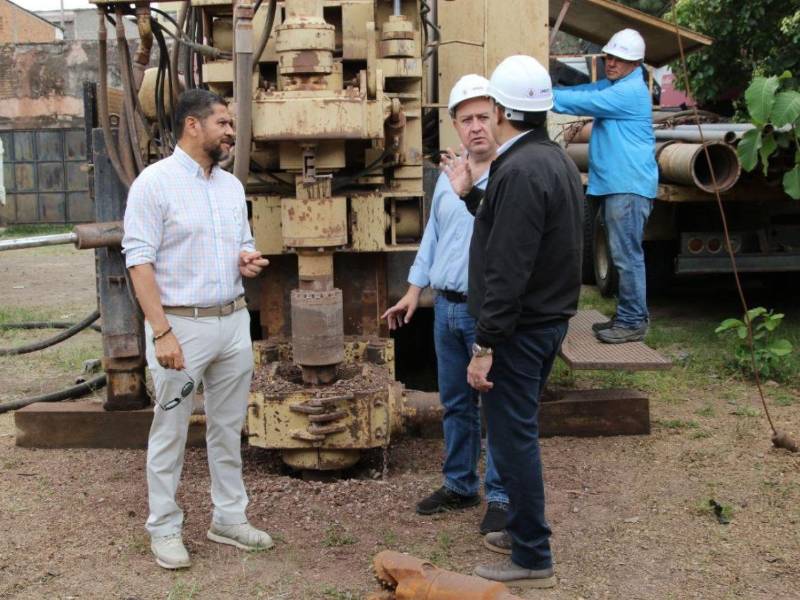 Cada pozo perforado por la Alcaldía tendrá una inversión estimada de entre 800,000 y 1 millón de lempiras como parte del plan para enfrentar la crisis de agua.